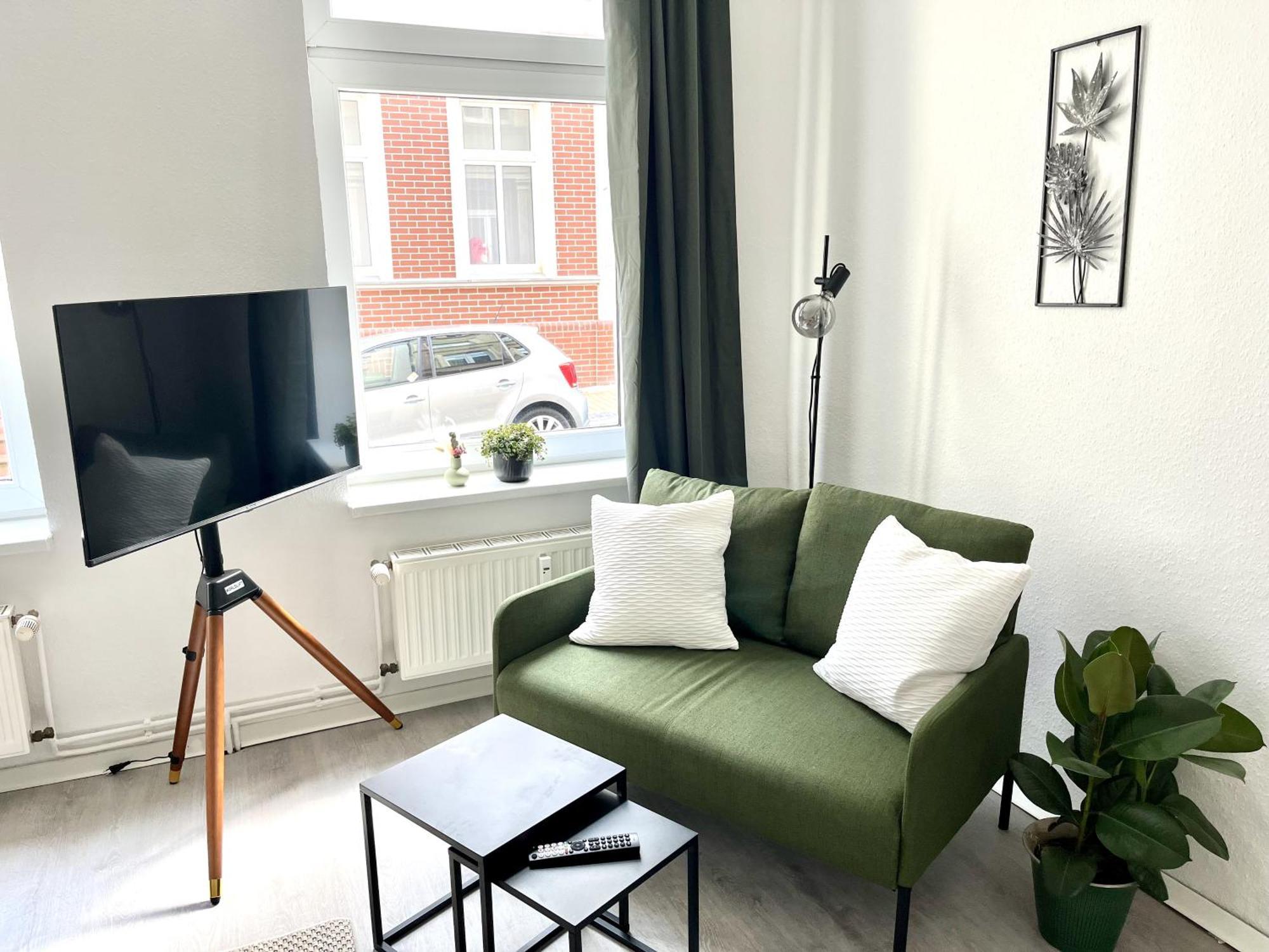 Endless: Studio Mit Netflix + Workstation Im Zentrum Schwerin  Exterior photo